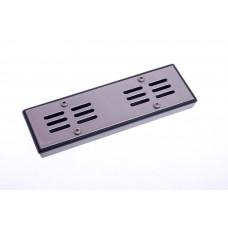 Увлажнитель акриловый Passatore на 30 сигар, серебристый (шт.)