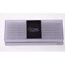 Увлажнитель акриловый Passatore пенал на 75 сигар, прозрачный (шт.)