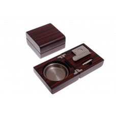 Пепельница сигарная Lubinski с набором, Эбеновое дерево (шт.)