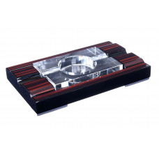 Пепельница сигарная Lubinski Макассар и хрусталь (шт.)