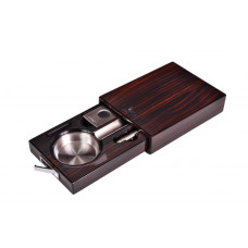Пепельница сигарная Lubinski с набором, Макассар (шт.)
