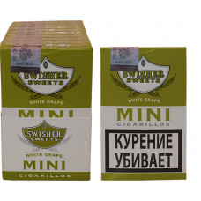 Сигариллы Swisher Sweet White Grape Mini Cigarillos/6 (пач.)