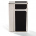 Зажигалка Davidoff Prestige Double flame, black lacquer/ покрытие палладий (шт.)