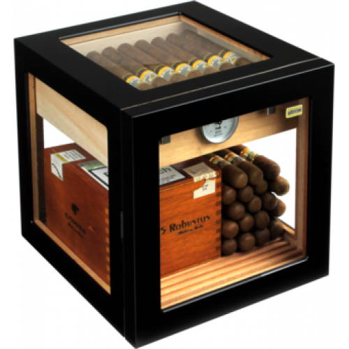 Хьюмидор Adorini Humidor Cube Deluxe (черный) (шт.)