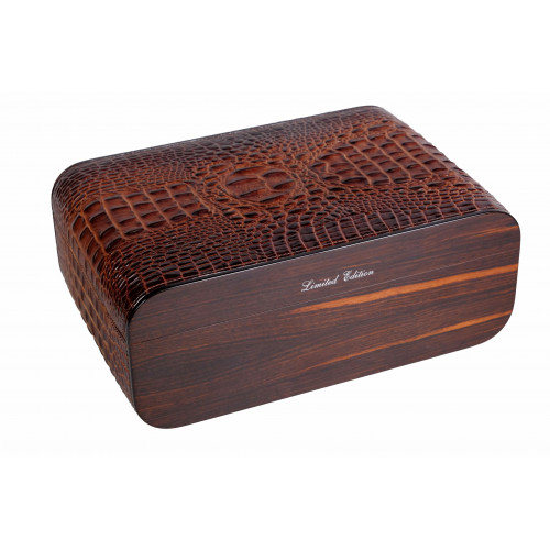 Хьюмидор Gentili Limited Edition Croco Dark на 40 сигар (шт.)