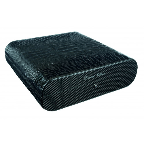 Хьюмидор Gentili Croco Black на 25 сигар Limited Edition (шт.) Хьюмидор Gentili Croco Black на 25 сигар Limited Edition (шт.)