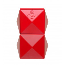 Зажигалка настольная Colibri Quasar, тройное турбопламя, красный лак (шт.)