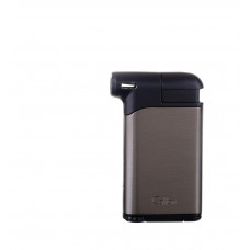 Зажигалка трубочная Colibri Pacific с тампером, оружейная сталь-черный (шт.)
