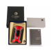 Зажигалка Colibri Apex, красный металлик (шт.)