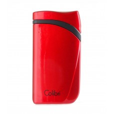 Зажигалка Colibri Falcon, красный металлик (шт.)