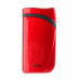 Зажигалка Colibri Falcon, красный металлик (шт.)