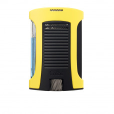 Зажигалка Colibri Daytona, желто-черная (шт.)