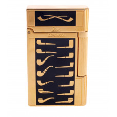 Зажигалка трубочная Lubinski "Celebration", золото с черным (шт.) 