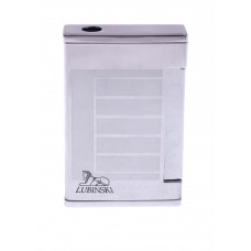 Зажигалка Lubinski "Капри" турбо, серебристая (шт.)