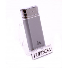 Зажигалка Lubinski "Ареццо", турбо, серебристая (шт.)