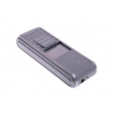 Зажигалка Lubinski "Урбино" турбо, серебристая (шт.)