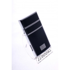 Зажигалка Lubinski "Мантуя" турбо, черная (шт.)