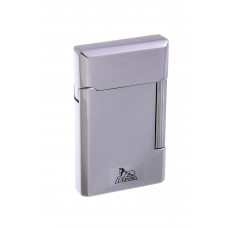 Зажигалка трубочная Lubinski "Сполето" кремневая, серебристая в рубчик (шт.) 