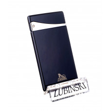 Зажигалка Lubinski "Флоренция" плоская, турбо, черный (шт.)