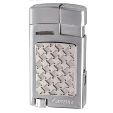 Зажигалка Xikar 524 SLH Forte Silver Houndstooth (шт.)