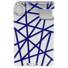 Зажигалка Xikar 583CSBL Crossover Chrome Silver/ Blue (шт.)