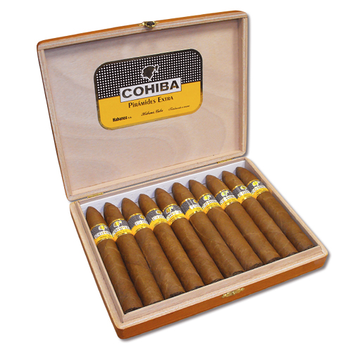 Сигары Cohiba Piramides Extra/10 (шт.) Сигары Cohiba Piramides Extra/10 (шт.)