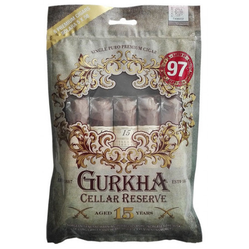Сигары Gurkha Cellar Reserve Solaro Double Robusto/5 (пач.) Сигары Gurkha Cellar Reserve Solaro Double Robusto/5 (пач.)