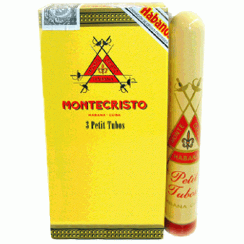 Сигары Montecristo Petit Tubos/3 (в аллюминиевой тубе) (шт.) Сигары Montecristo Petit Tubos/3 (в аллюминиевой тубе) (шт.)