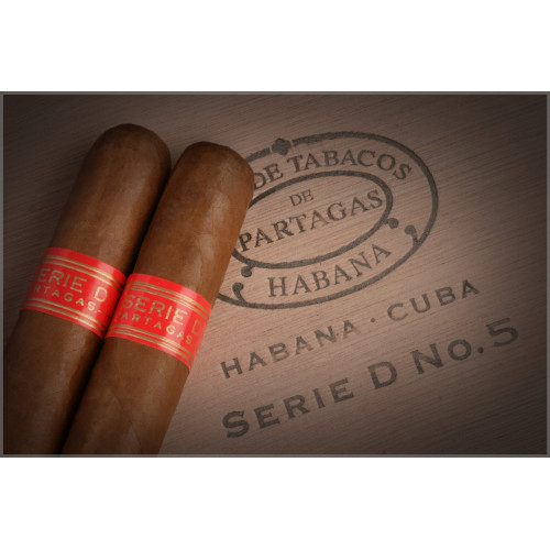 Сигары Partagas Serie D № 5 (Партагас Серия Д №5) /25 (шт.)