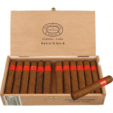 Сигары Partagas Serie D № 4 (Партагас Серия Д №4) /25 (шт.)