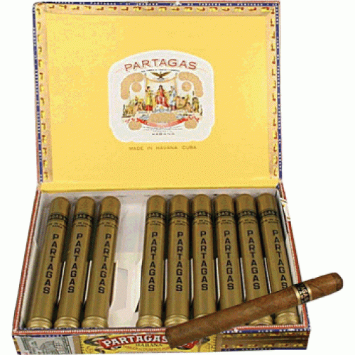 Сигары Partagas de Luxe (Партагас Де Люкс) (в аллюминиевой тубе) /10 (шт.)