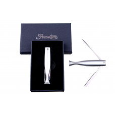 Тампер трубочный Passatore в подарочной упаковке, хром (шт.)