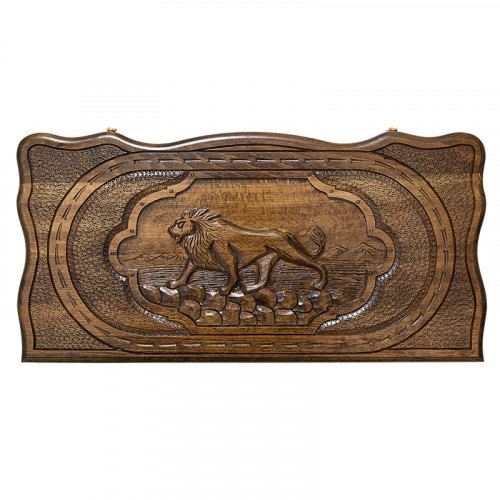 Нарды резные "Лев" Нарды резные "Лев"