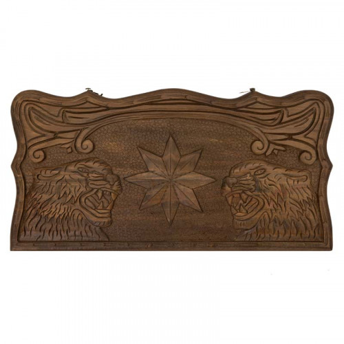 Нарды резные "Звезда и Тигр" Нарды резные "Звезда и Тигр"