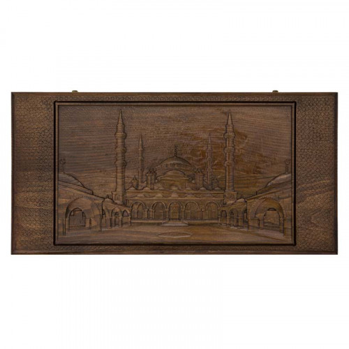 Нарды резные "Мечеть в Грозном" Нарды резные "Мечеть в Грозном"