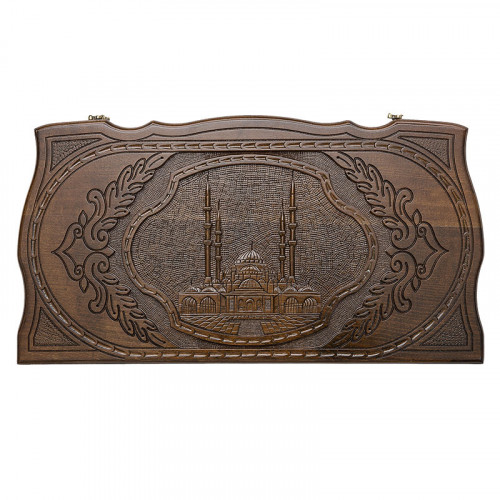 Нарды резные "Мечеть Сердце Чечни" Нарды резные "Мечеть Сердце Чечни"