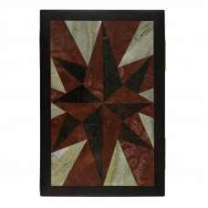 Нарды "Роза ветров" змеевик, лемезит, офиокальцит