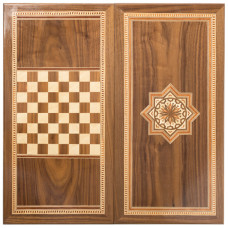 Нарды резные "Персия" инкрустация